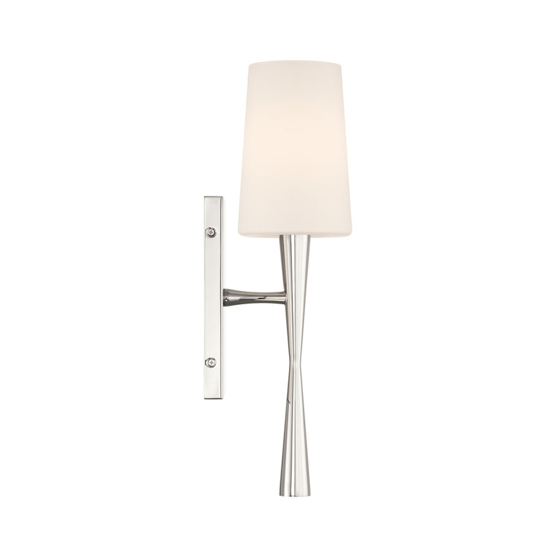 Trenton 1 Light 5" Sconce in Polished Nickel
