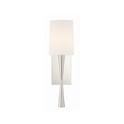 Trenton 1 Light 5.5" Sconce in Polished Nickel