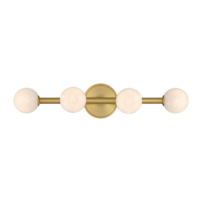 Terrell 4 Light 24" LED Bathroom Vanity in Luxe Gold