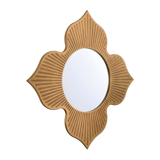 Tullos 48" Mirror in Burnished Brass
