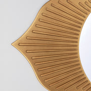Tullos 48" Mirror in Burnished Brass