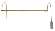 Ultra Slim-Line 28" LED Plug-In Picture Light in Satin Brass
