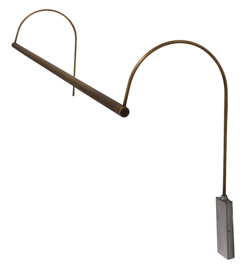 Ultra Slim-Line 41" LED Plug-In Picture Light in Antique Brass