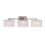 Sardinia 3-Light 21.38" Vanity Light in Brushed Nickel