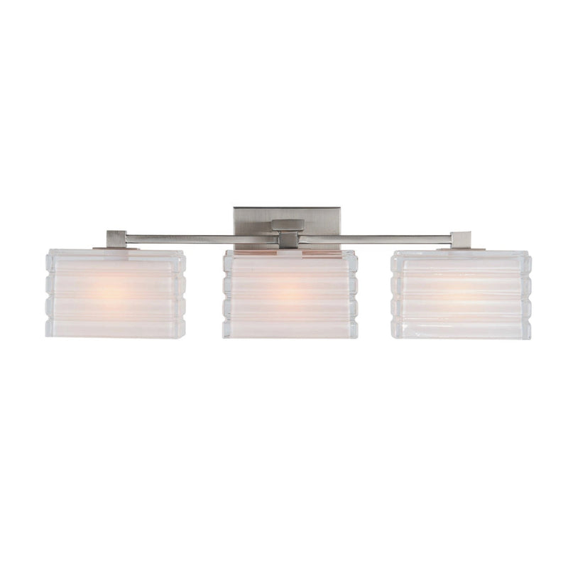 Sardinia 3-Light 21.38" Vanity Light in Brushed Nickel