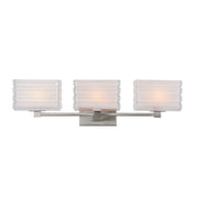 Sardinia 3-Light 21.38" Vanity Light in Brushed Nickel