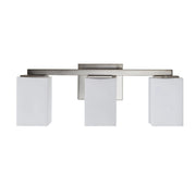 Capri 3-Light 21" Vanity Light in Brushed Nickel