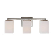 Capri 3-Light 21" Vanity Light in Brushed Nickel