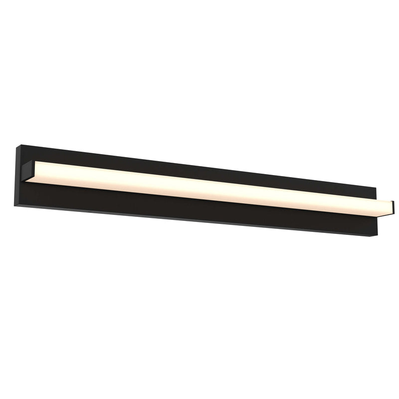 Ledge 36" Adjustable Vanity Light in Black