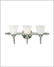Brunswick 3-Light Bath Vanity Light in Chrome