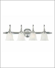 Brunswick 4-Light Bath Vanity Light in Chrome