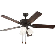 Linden 52" 3-Light Ceiling Fan in Bronze