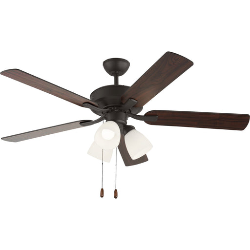 Linden 52" 3-Light Ceiling Fan in Bronze