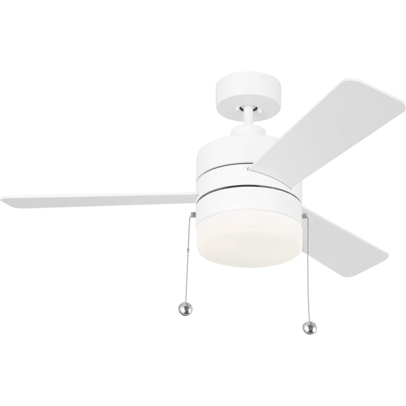 Syrus 44" Ceiling Fan in Matte White