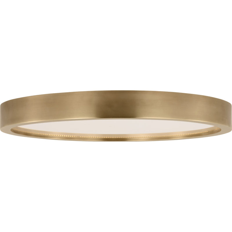 Cerne Large Flush Mount in Natural Brass