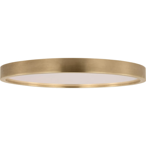 Cerne X-Large Flush Mount in Natural Brass