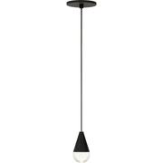 Cupola Pendant in Nightshade Black