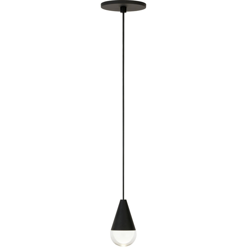 Cupola Pendant in Nightshade Black