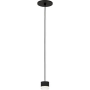 Gable Pendant in Nightshade Black