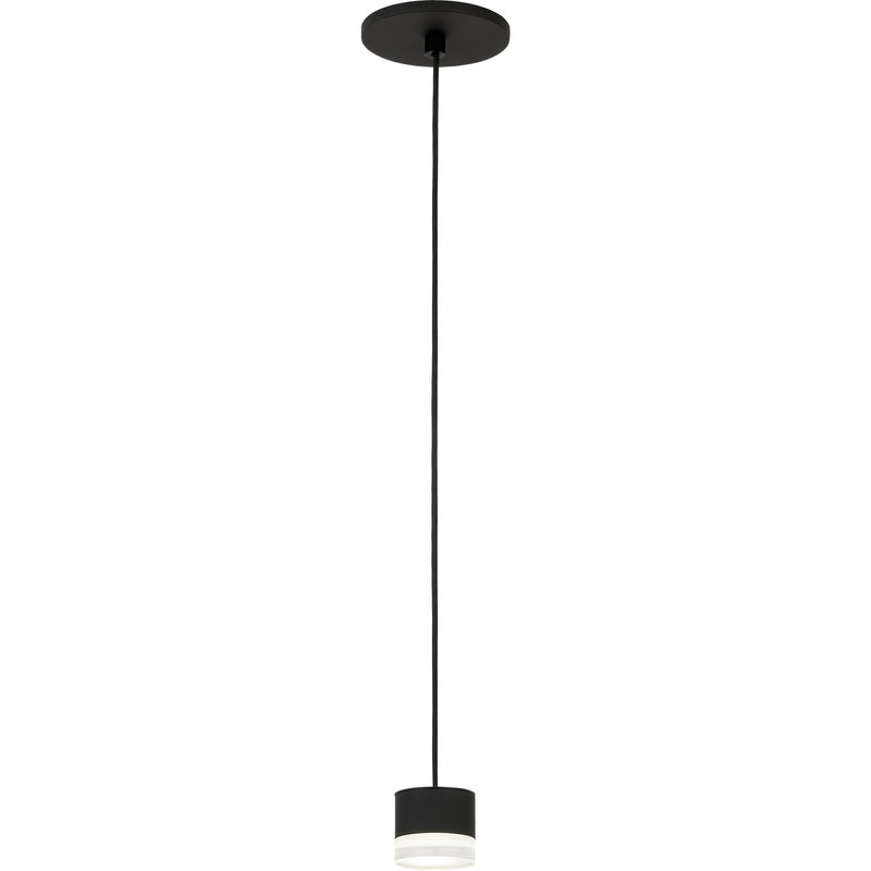 Gable Pendant in Nightshade Black