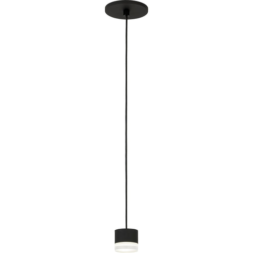 Gable Pendant in Nightshade Black