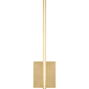 Kenway Wall Sconce in Natural Brass
