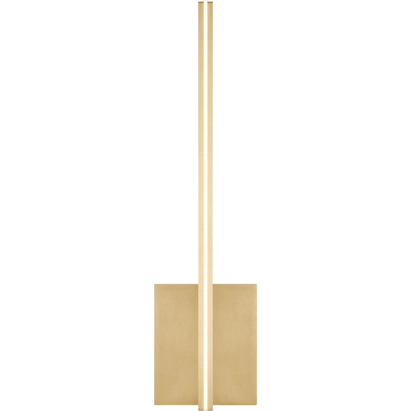 Kenway Wall Sconce in Natural Brass