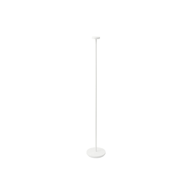 Moneta Medium Rechargeable Floor Lamp in Matte White