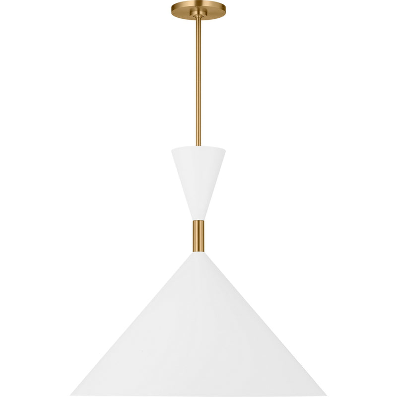 Bodhi 24" Pendant in Burnished Brass