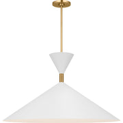 Bodhi 30" Pendant in Burnished Brass