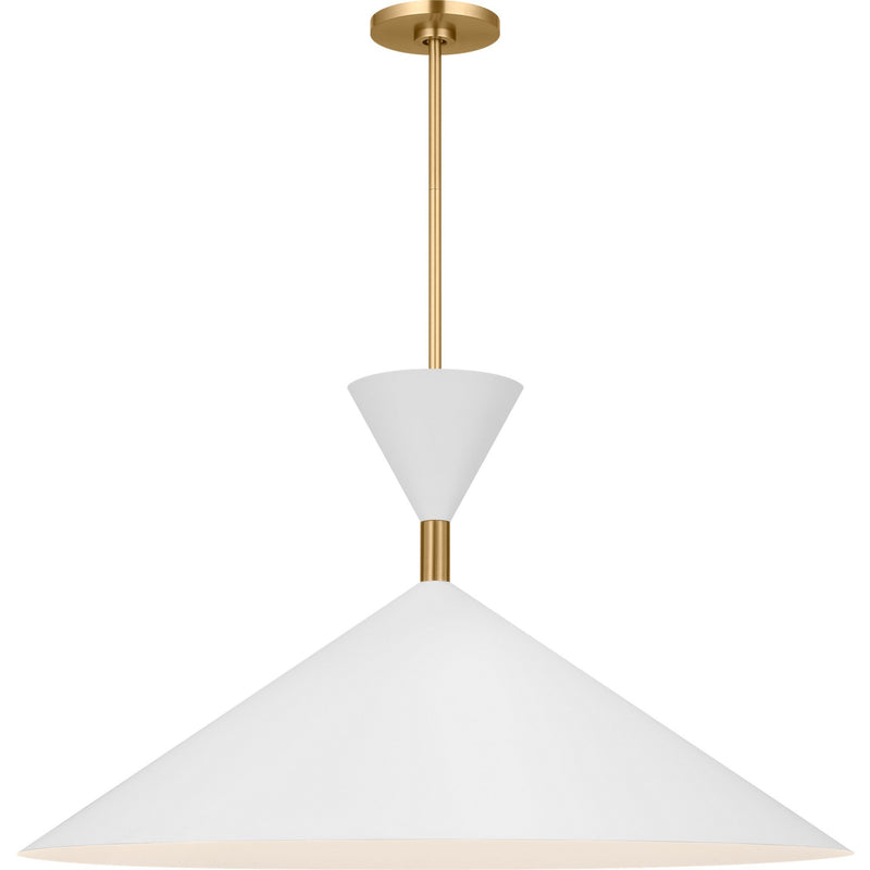 Bodhi 30" Pendant in Burnished Brass