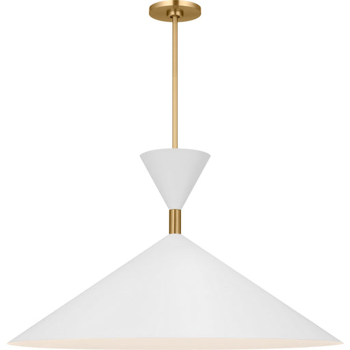 Bodhi 30" Pendant in Burnished Brass