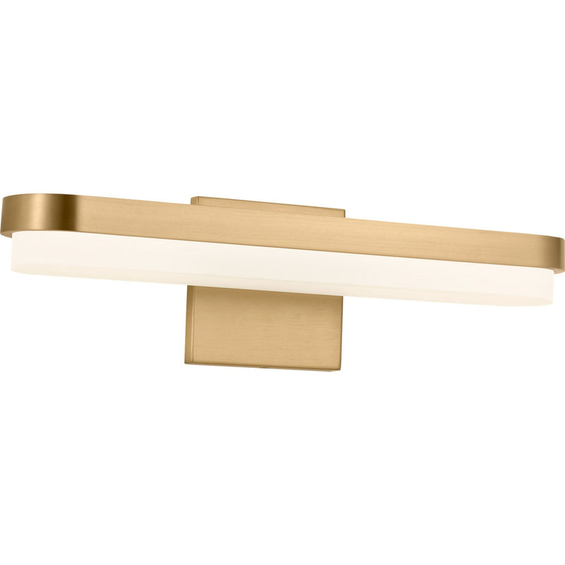 Ismay 18" Bath Vanity Light in Burnished Brass