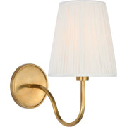 Lyndsie Small Cordless Wall Sconce in Hand-Rubbed Antique Brass