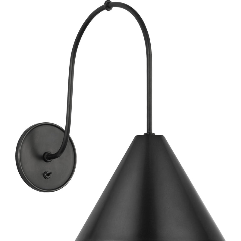 Malia 14" Arched Wall Sconce in Bronze