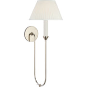 Ingela 24" Single Wall Sconce in Polished Nickel