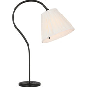 Dume 24" Arched Table Lamp in Aged Iron