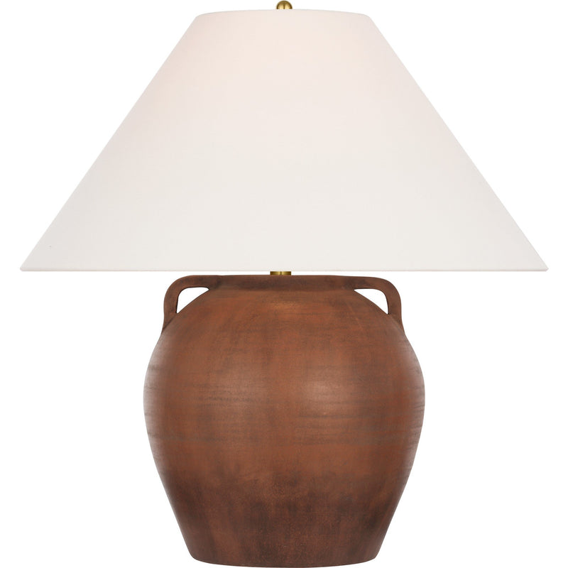 Mason 26" Table Lamp in Natural Terracotta