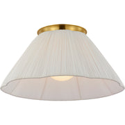 Bradley 24" Flush Mount in Hand-Rubbed Antique Brass