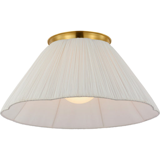 Bradley 24" Flush Mount in Hand-Rubbed Antique Brass