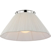 Bradley 24" Flush Mount in Polished Nickel