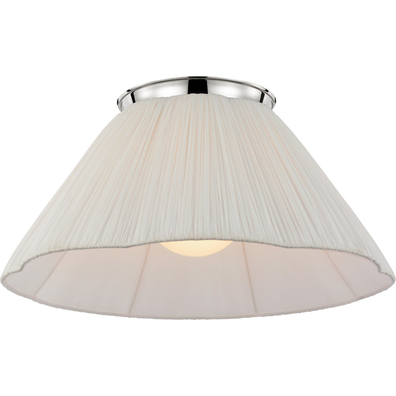 Bradley 24" Flush Mount in Polished Nickel