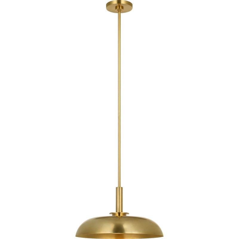 Cyrus 16" Pendant in Hand-Rubbed Antique Brass