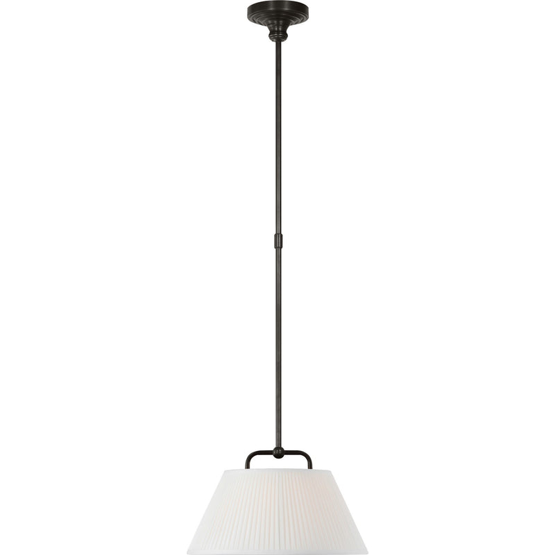 Serrato 14" Pendant in Bronze