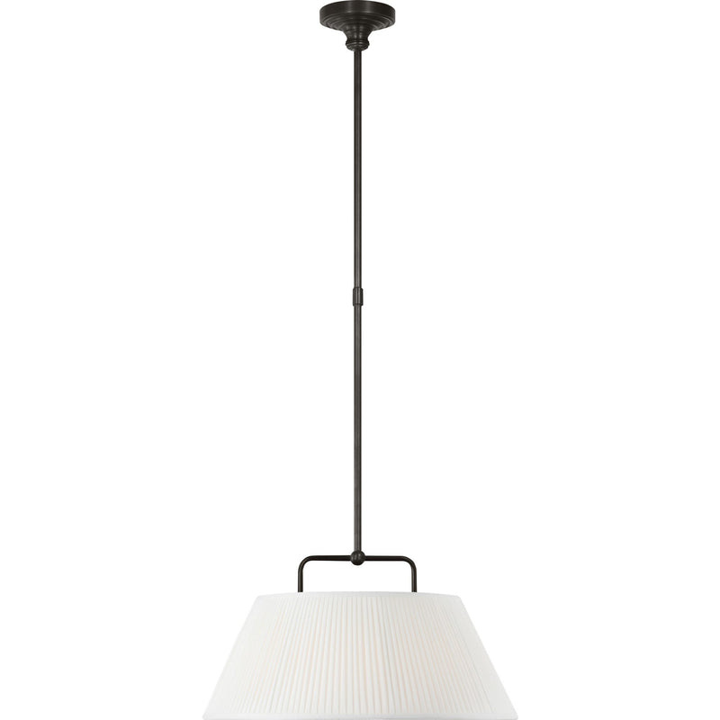 Serrato 20" Pendant in Bronze