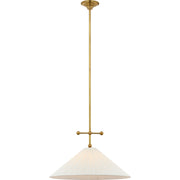 Soren 20" Pendant in Hand-Rubbed Antique Brass