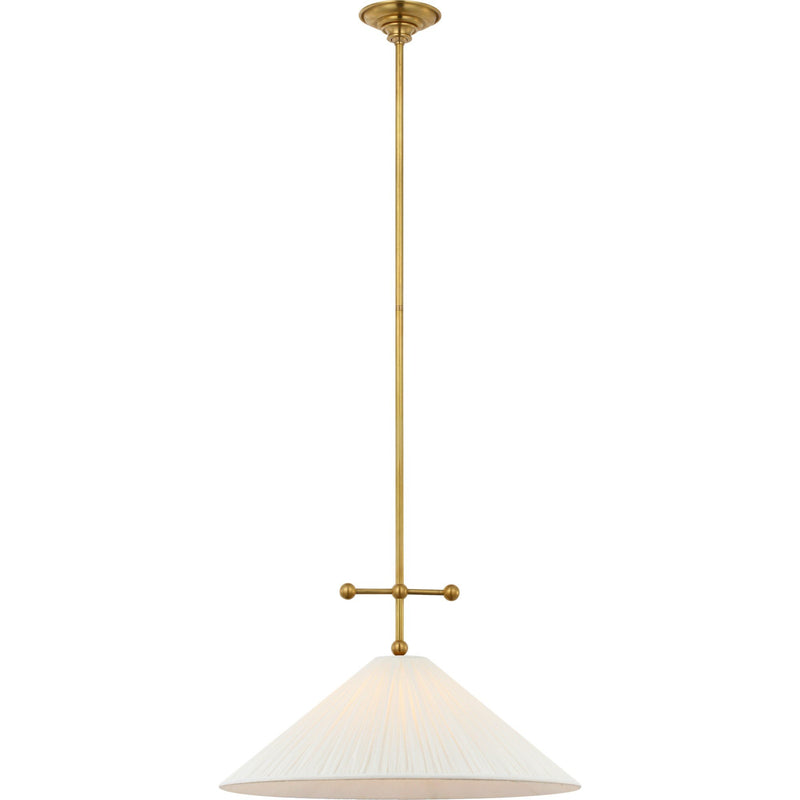 Soren 20" Pendant in Hand-Rubbed Antique Brass