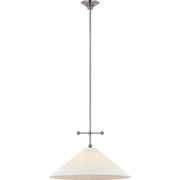Soren 20" Pendant in Polished Nickel