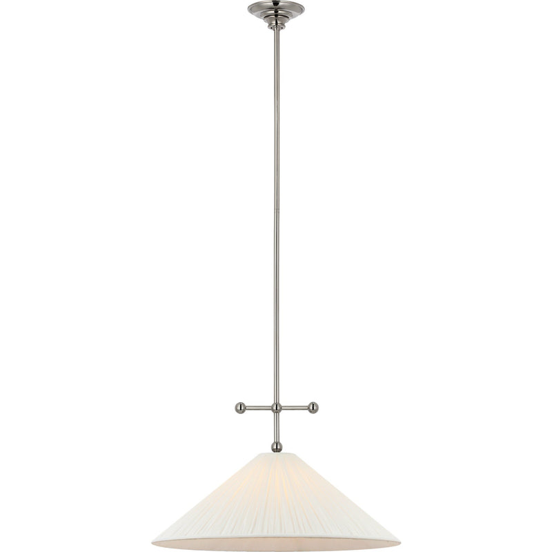 Soren 20" Pendant in Polished Nickel