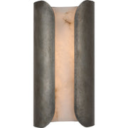 Armise 14" Wall Sconce in Mottled Pewter